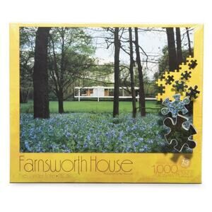 NEW Farnsworth House 1000 piece Jigsaw Puzzle Blue Bells Flowers Virginia Beaut!
